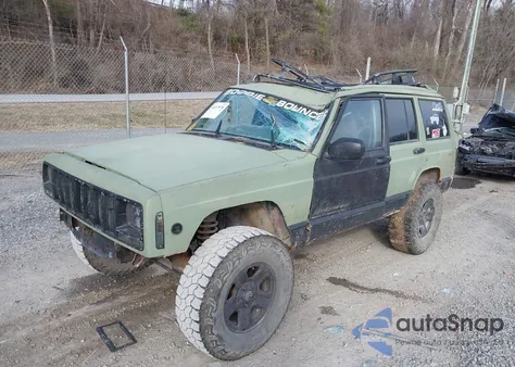 1998 Jeep Cherokee Classic/Sport из США, поврежденный, VIN 1J4FJ68S9WL236308